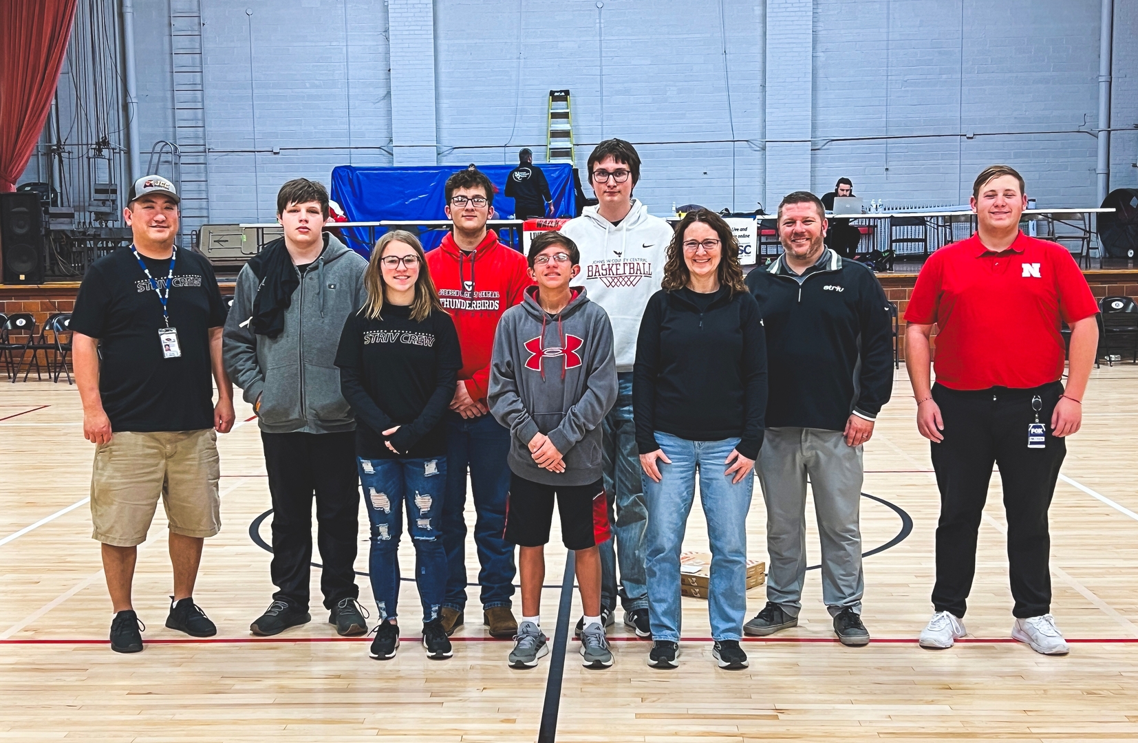 JCC Striv Crew at the 2025 MUDECAS Basketball Tournament (Friday)