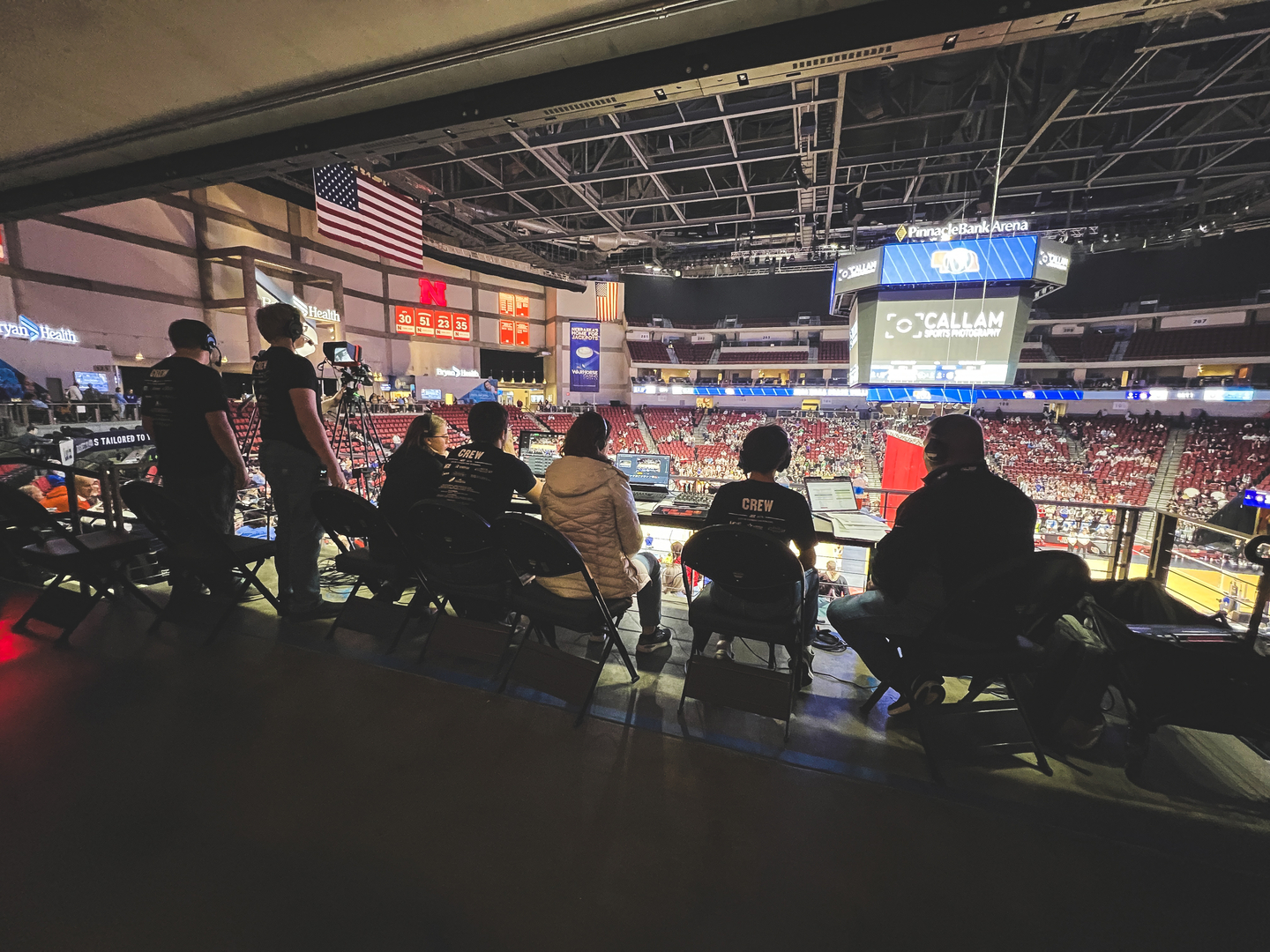 JCC Striv at 2024 State Volleyball Semifinal Broadcasts at PBA