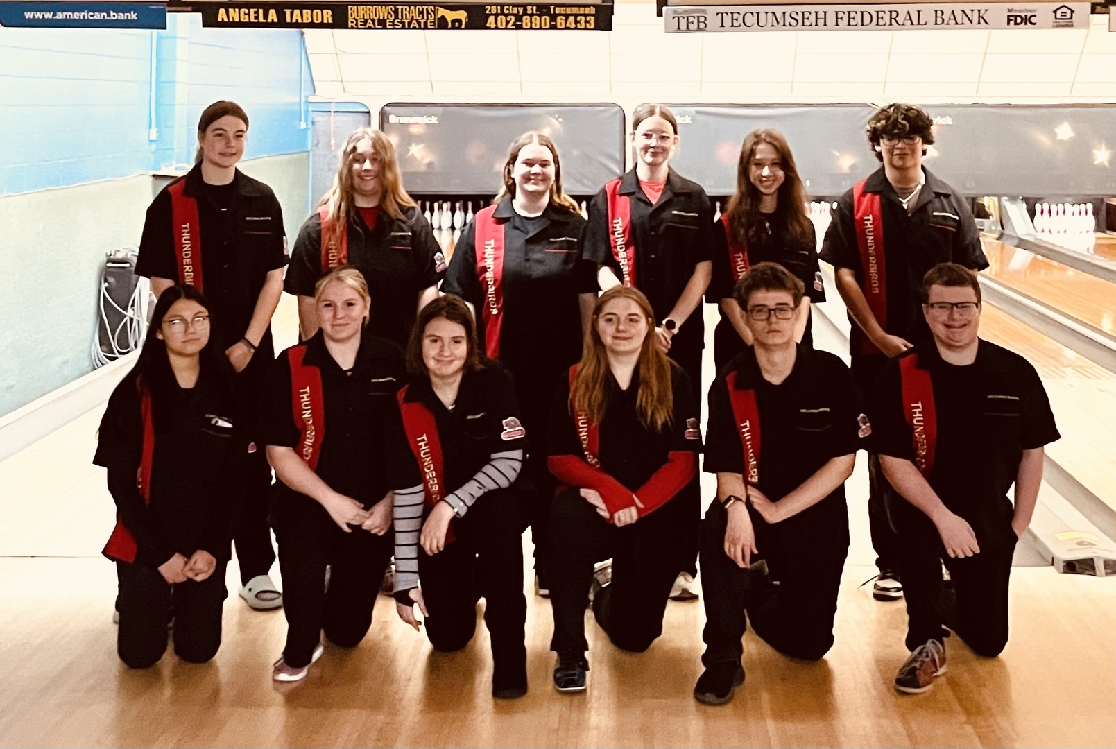 2024 JCC Unified Bowling Team at the JCC Home Invite