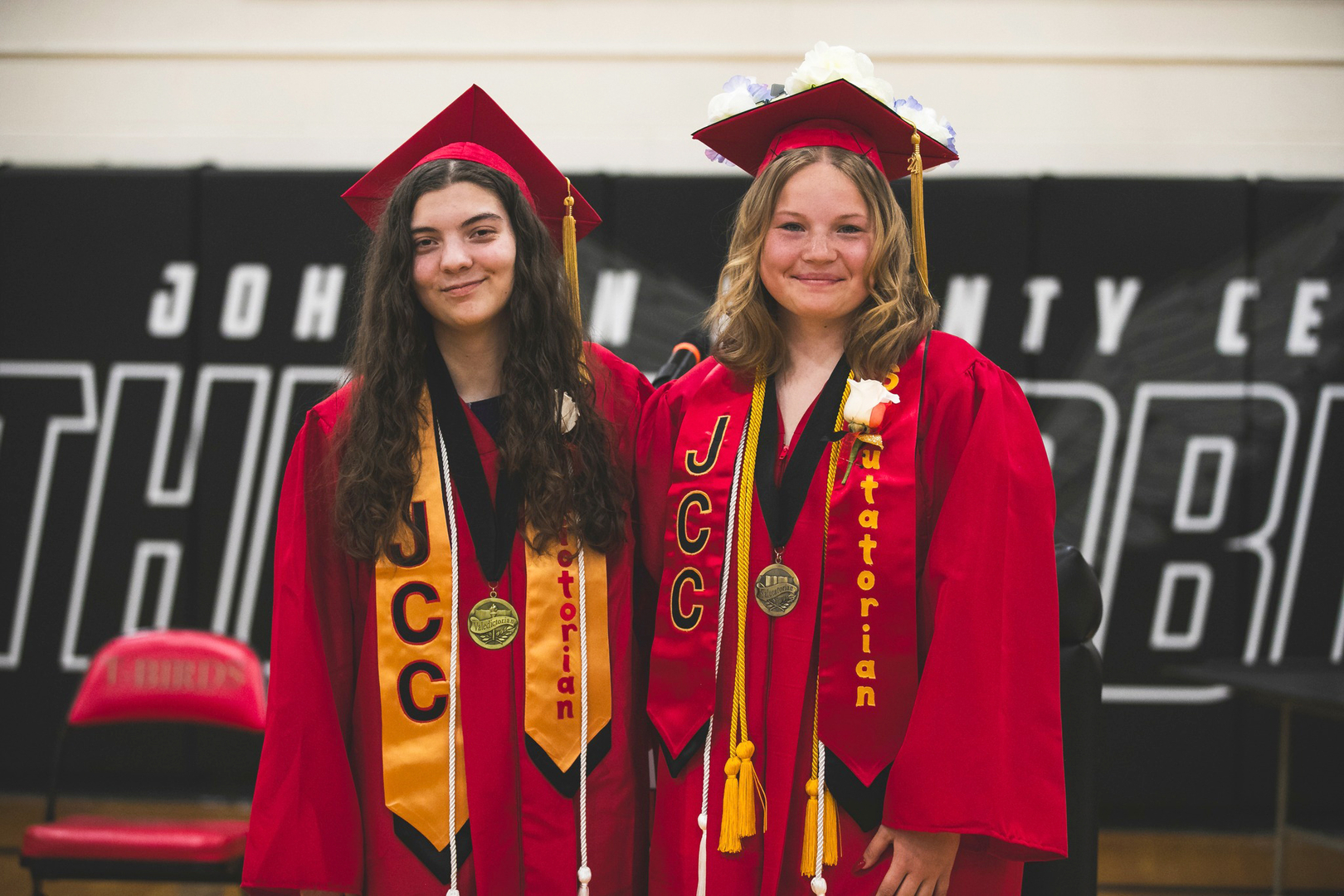 Valedictorian: Kaitlynn Plager and Salutatorian: Maya Straka