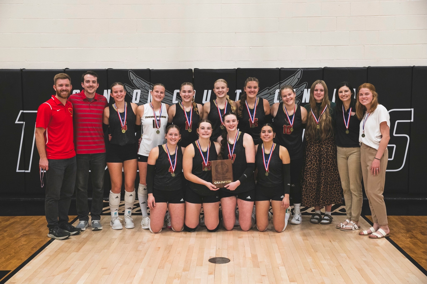 2025 ECNC Volleyball Tournament Champions - JCC