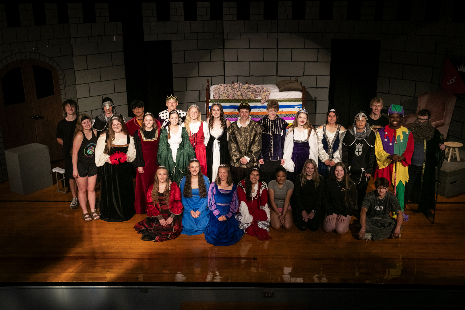 JCC Cast and Crew for 2026 Musical - Once Upon A Mattress