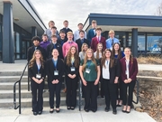 The JCC FBLA group photo at the Peru Business Contest
