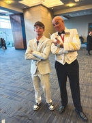JCC's Caden McDonald at the DJ's Hero Award scholarship luncheon