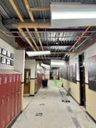 Main floor North hallway.